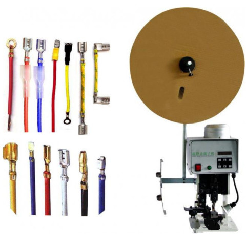 semi automatic terminal crimping machine