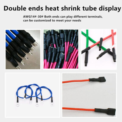 Fully Automatic Terminal Crimping & Heat Shrink Tube Inserting Machine