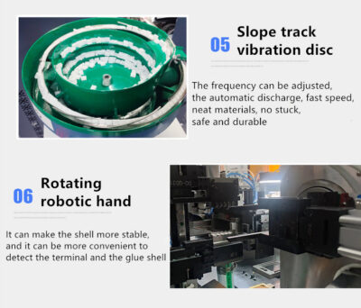 Fully Automatic Wire Cutting Stripping Twisting Tinning Crimping and Housing Insertion Machine
