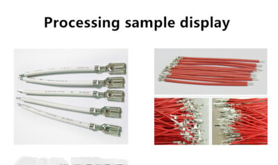 Fully automatic cutting crimping and soldering machine